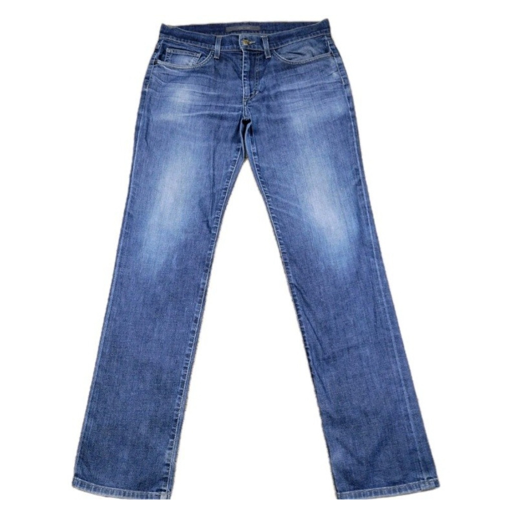 Joe's Jeans The Brixton Blue 31/35 Men Stretch Extra Long Inseam Excellent Cond.
